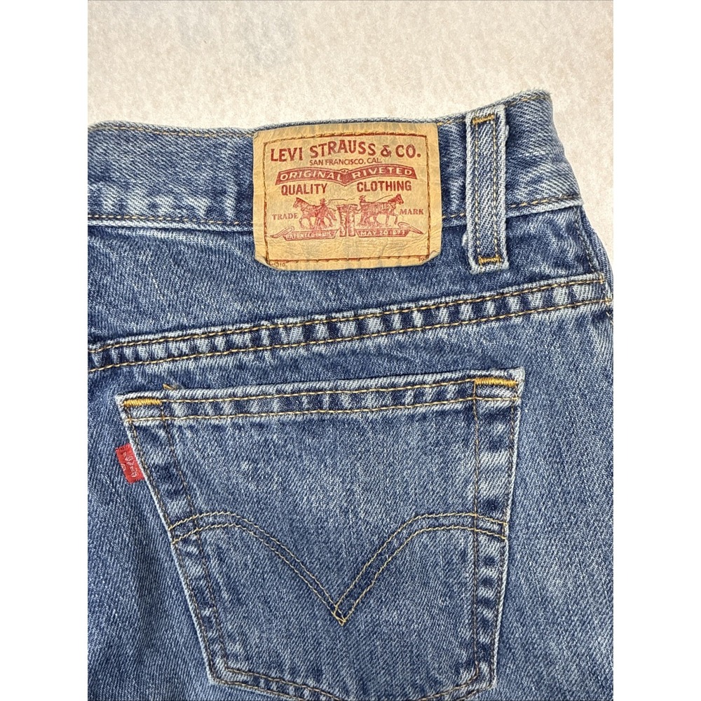 Vintage Levi's 550 Women's Relaxed Fit Tapered Leg Med Wash Size 12M - Picture 12 of 16
